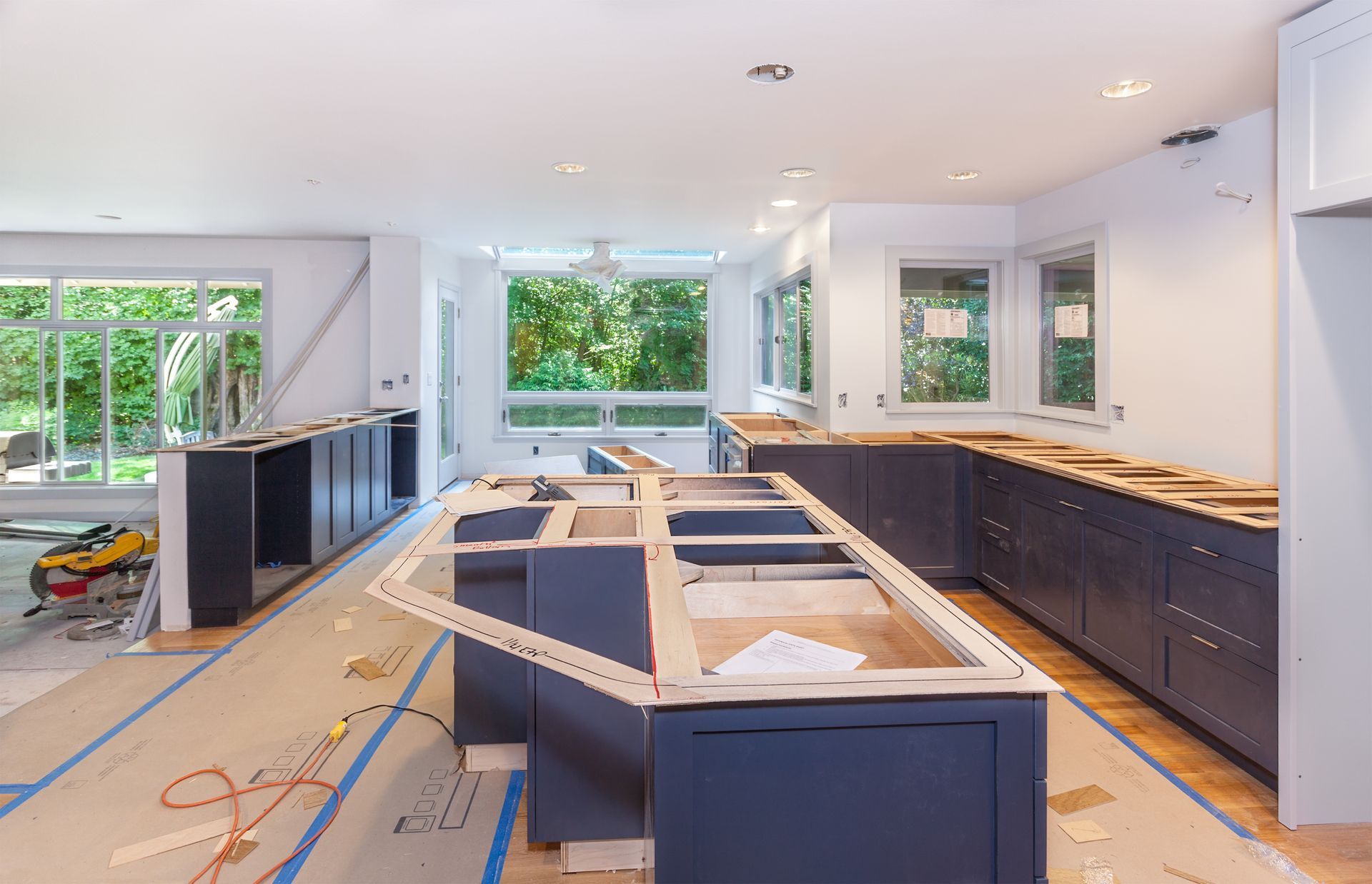 Finished kitchen remodel by Home Improvement Experts in Florence, OR